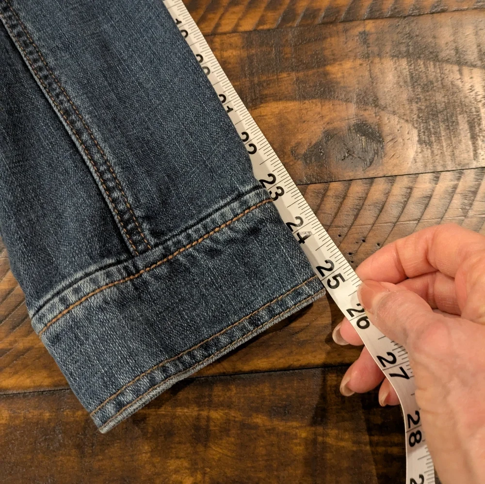 Coldwater Creek Jean Jacket, EUC, Size 14 - Picture 6 of 11